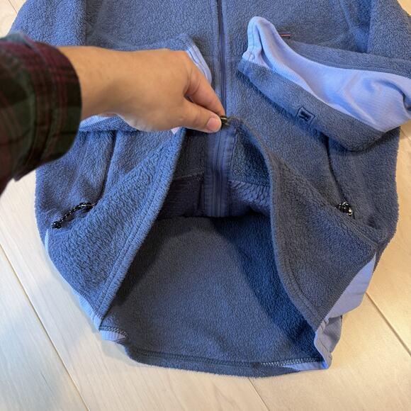 Patagonia R2 Fleece Jacket Women's Large Blue Purple Full Zip Outerwear - Picture 6 of 9